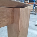Slice extendable dining table