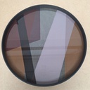 Angle glass tray
