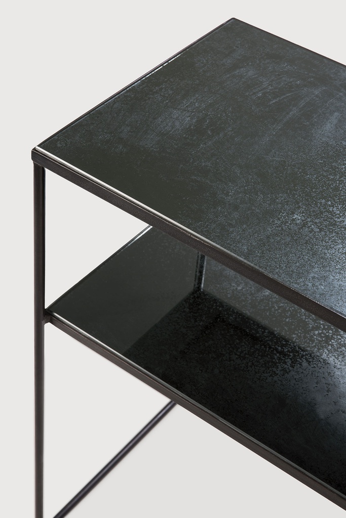 Aged sofa console