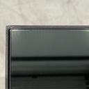 Compact charcoal side table