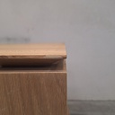 Slice extendable dining table