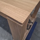 Slice extendable dining table