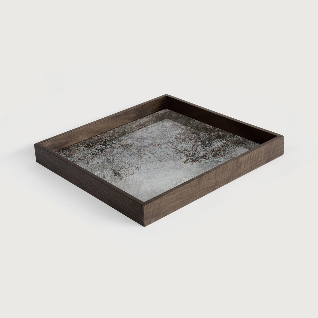 Aged mirror tray