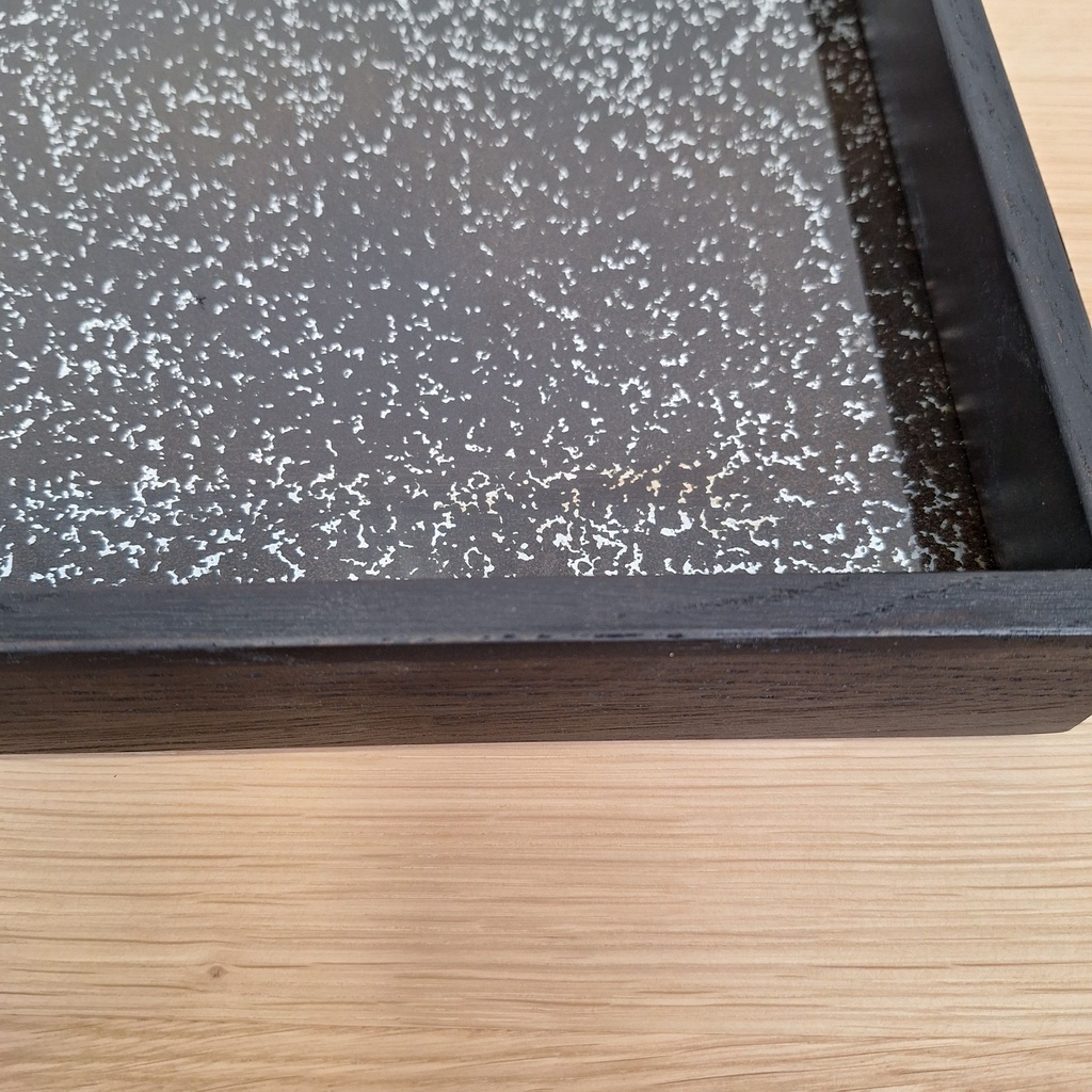 Aged mirror tray