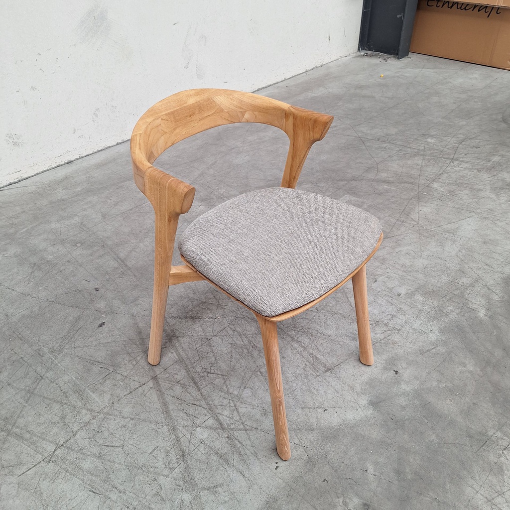 Bok outdoor dining chair with cushion
