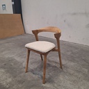 Bok outdoor dining chair with cushion