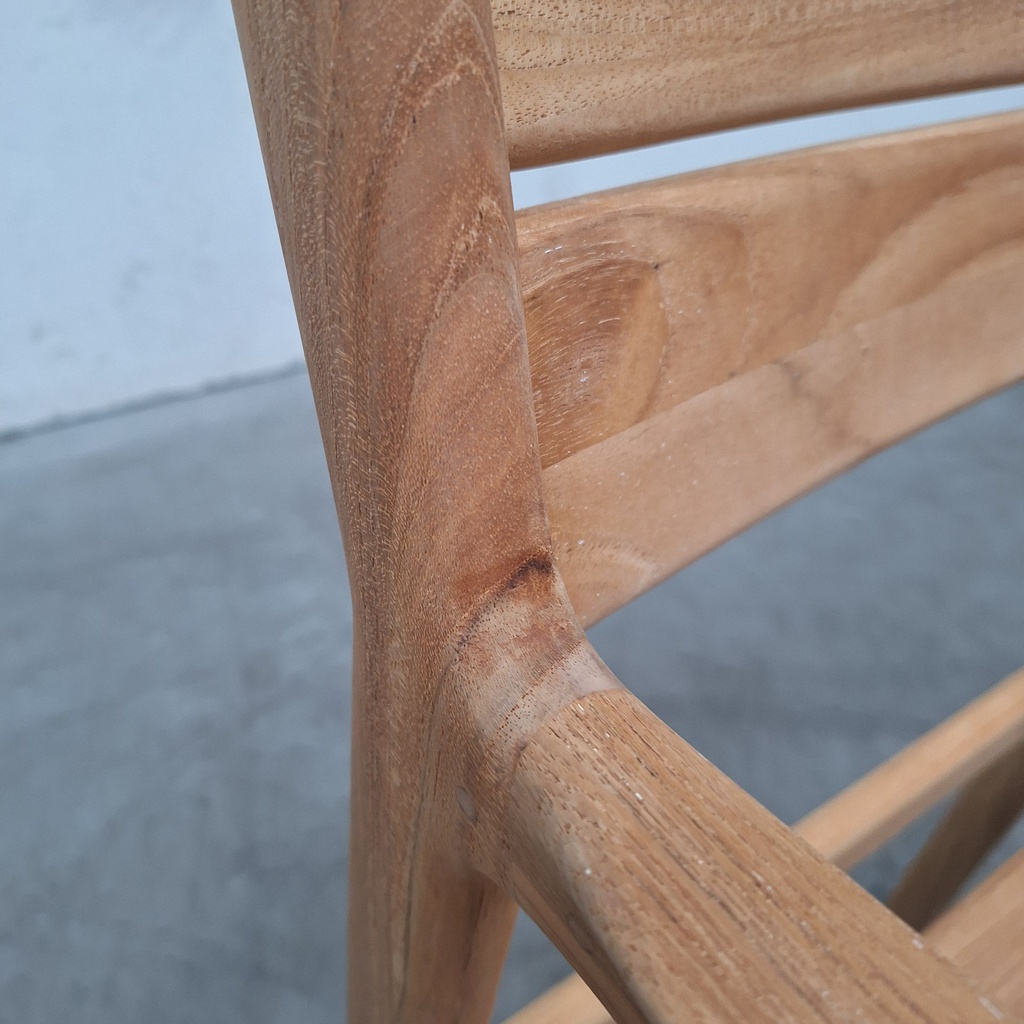 Jack outdoor dining chair with cushion