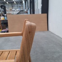 Jack outdoor dining chair with cushion