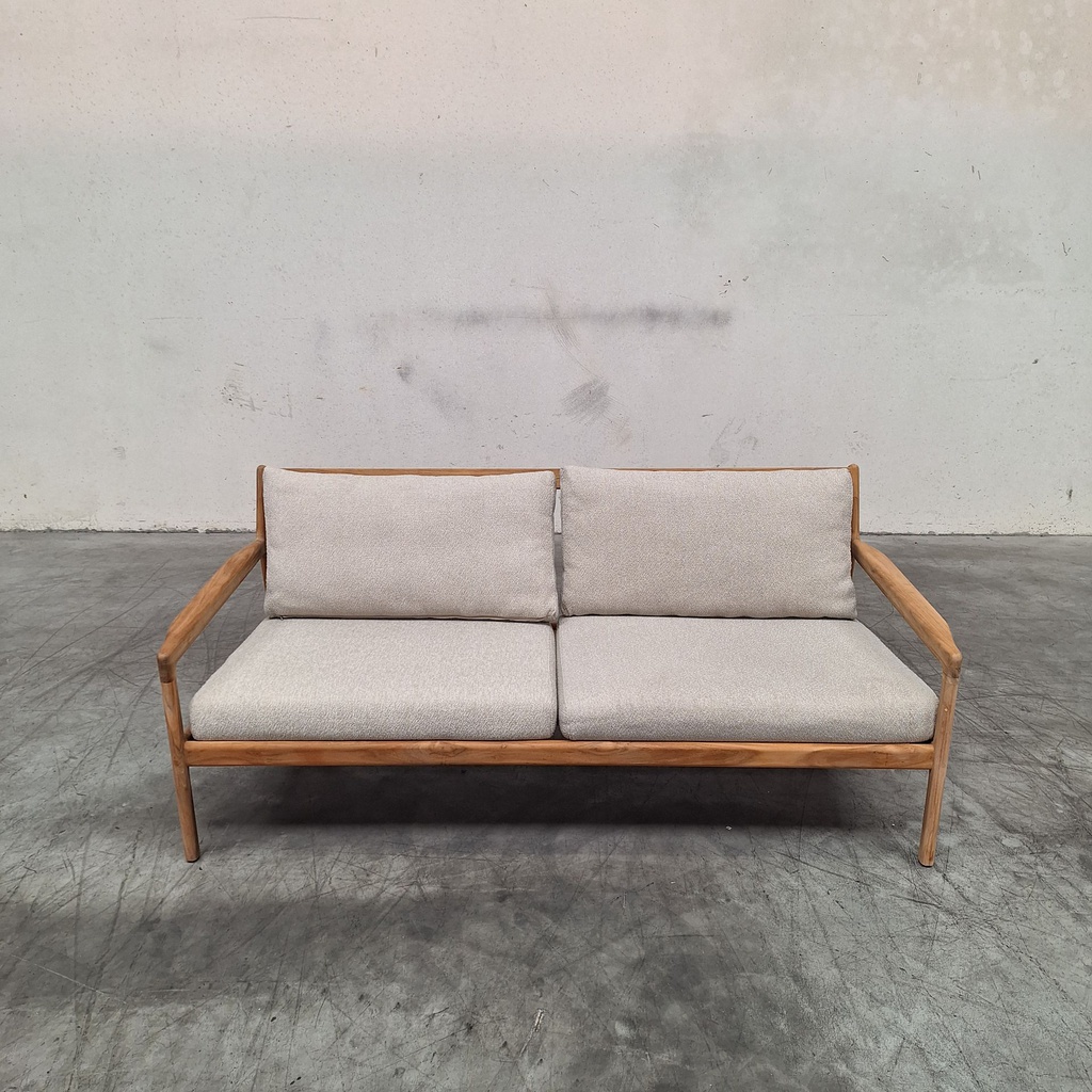 Jack outdoor sofa with cushion - 2 seater