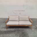 Jack outdoor sofa with cushion - 2 seater