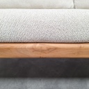 Jack outdoor sofa with cushion - 2 seater