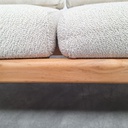 Jack outdoor sofa with cushion - 2 seater