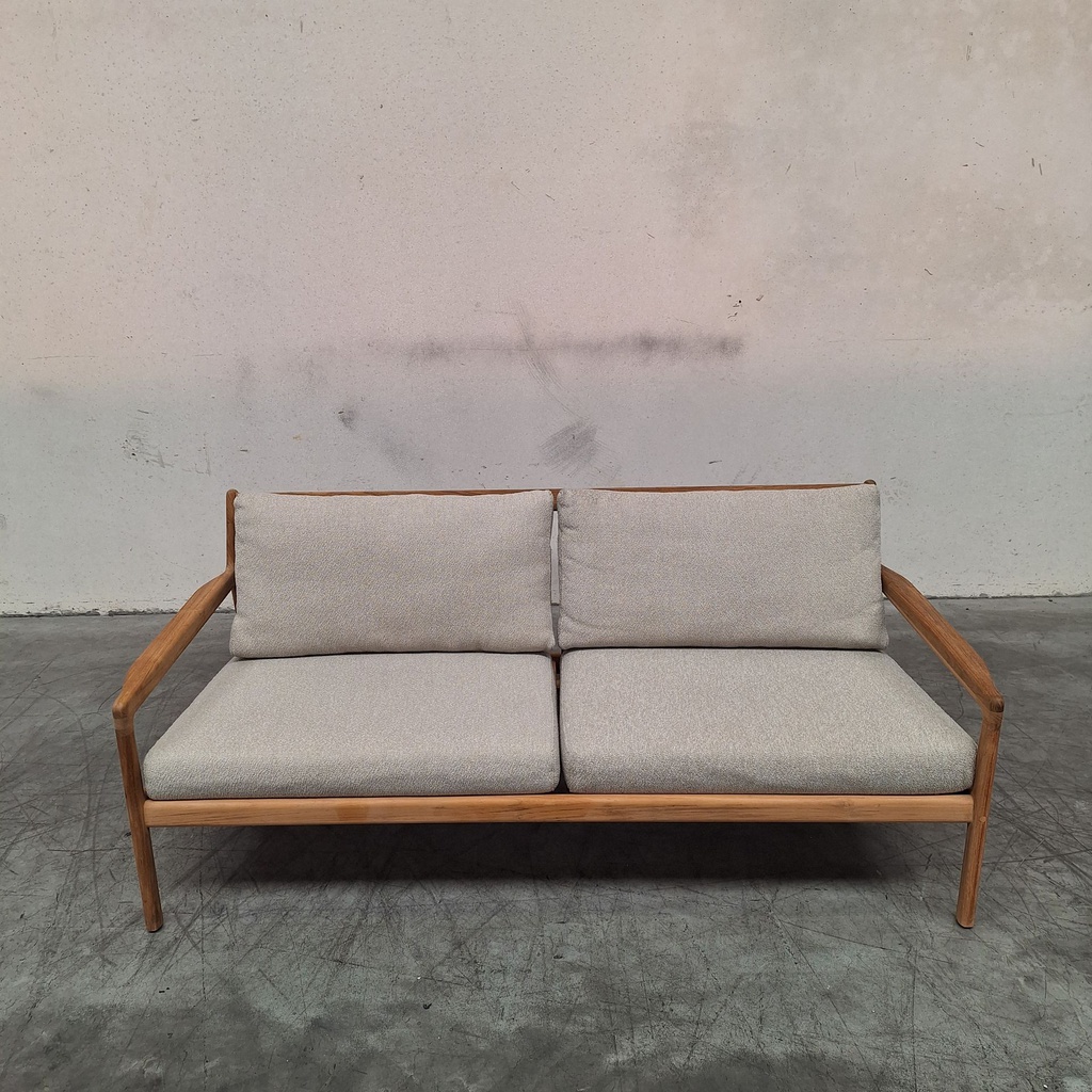 Jack outdoor sofa with cushion - 2 seater