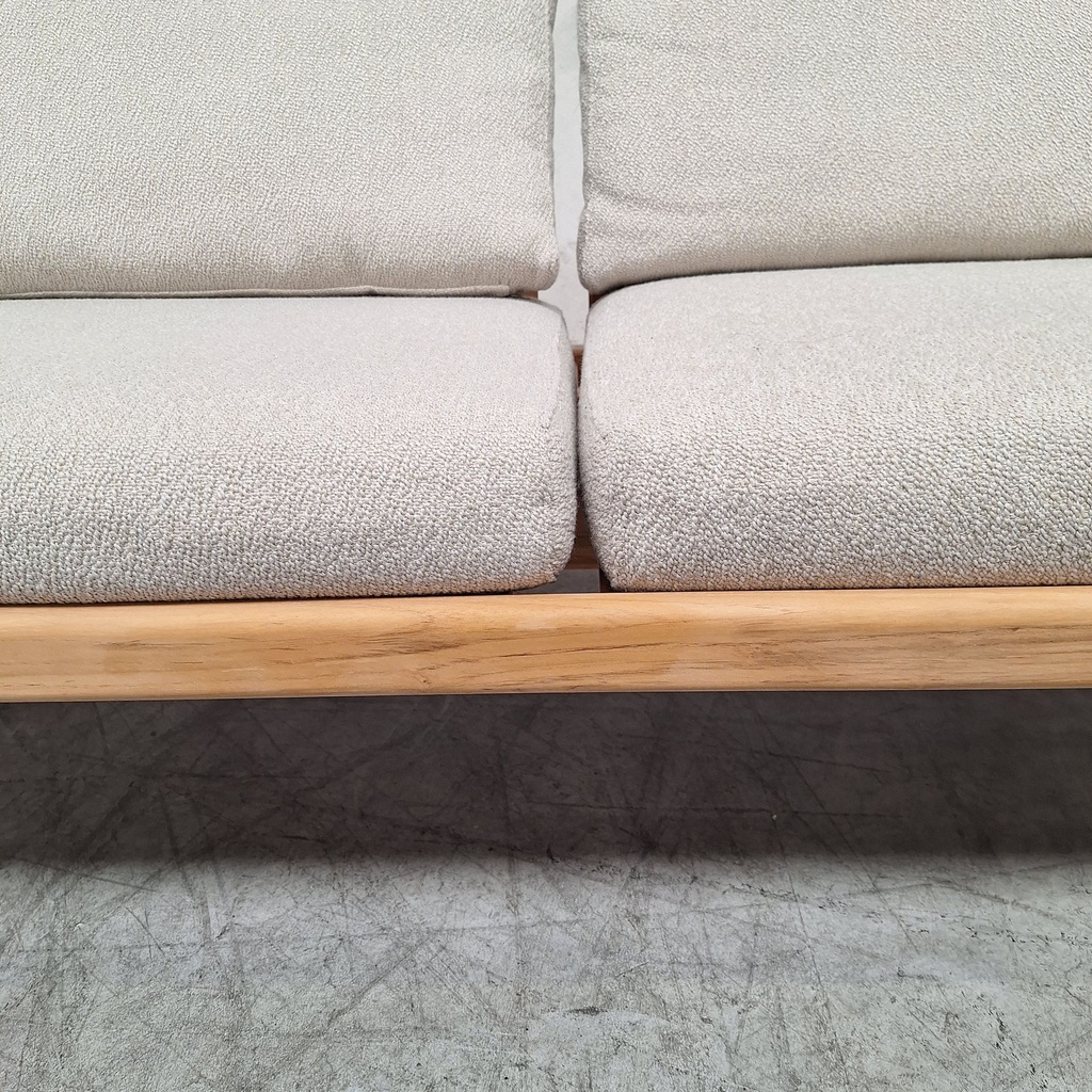 Jack outdoor sofa with cushion - 2 seater