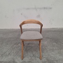 Bok outdoor dining chair with cushion