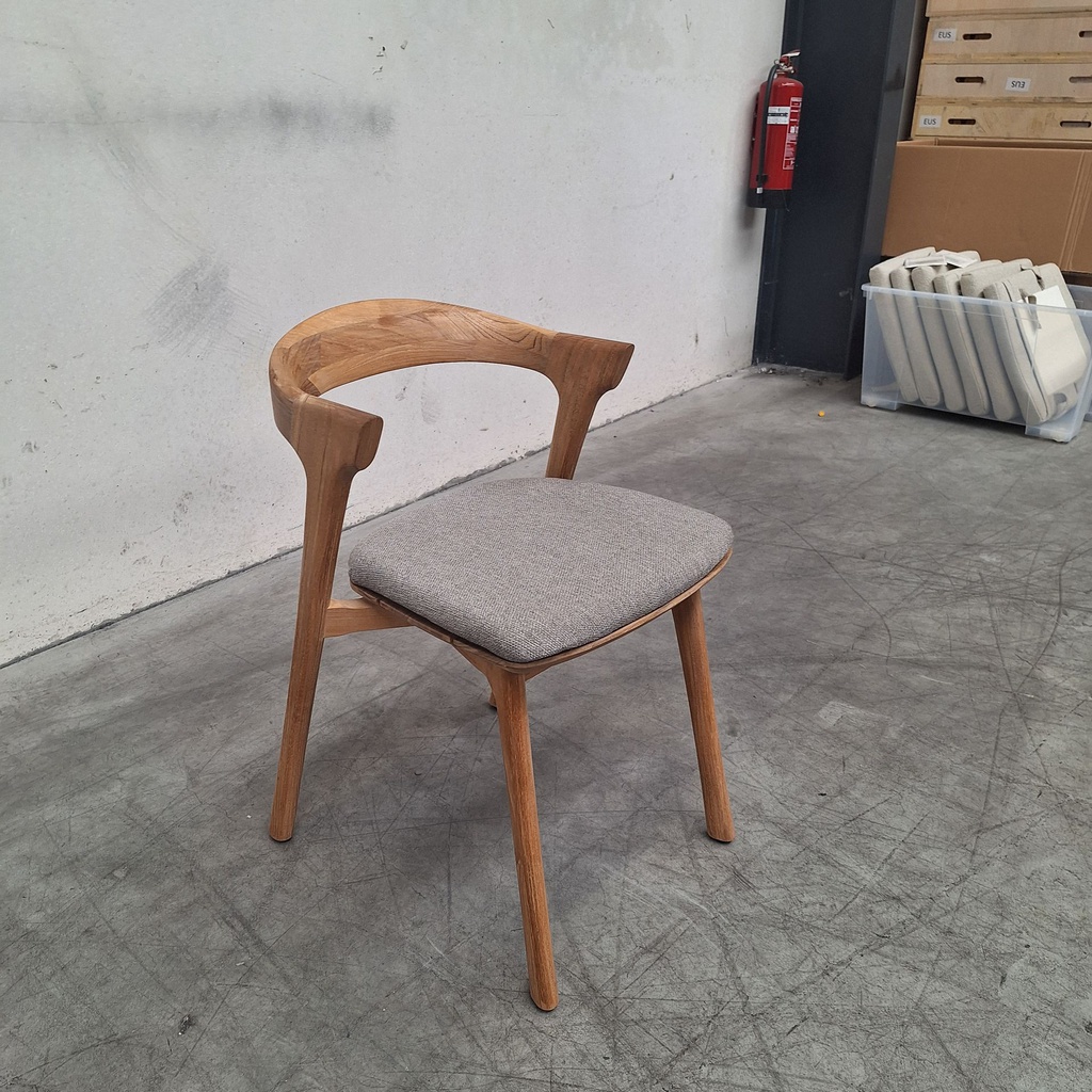 Bok outdoor dining chair - Mocha fabric