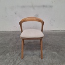 Bok outdoor dining chair with cushion