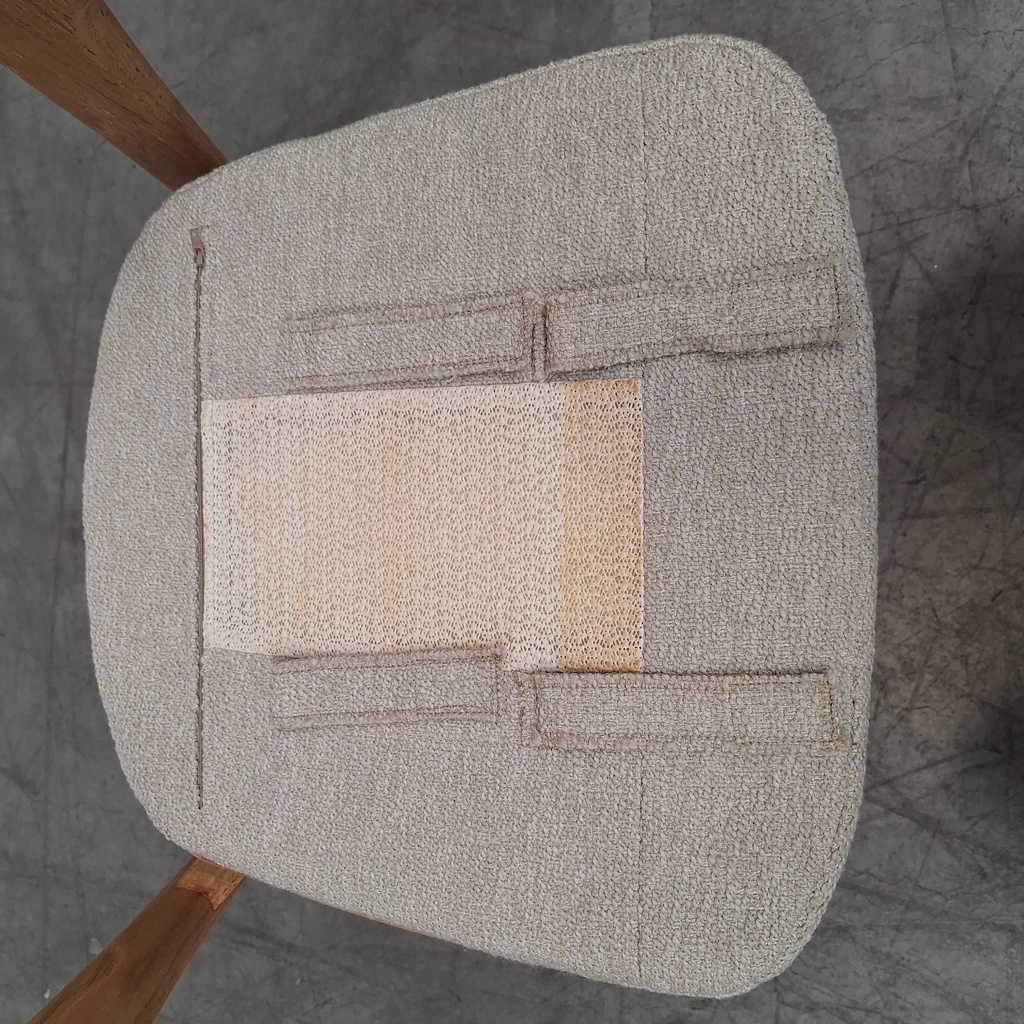 Bok outdoor dining chair with cushion