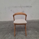 Bok outdoor dining chair with cushion