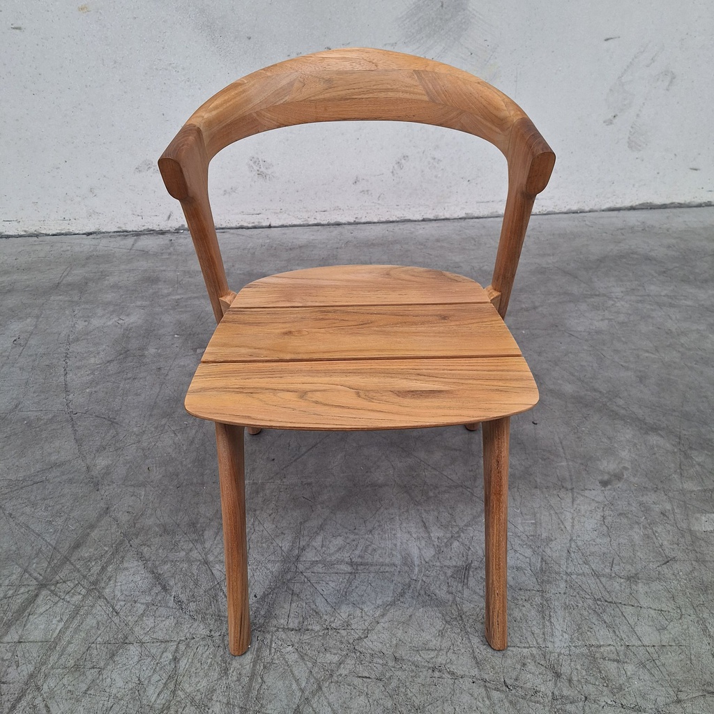 Bok outdoor dining chair with cushion