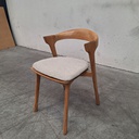 Bok outdoor dining chair with cushion