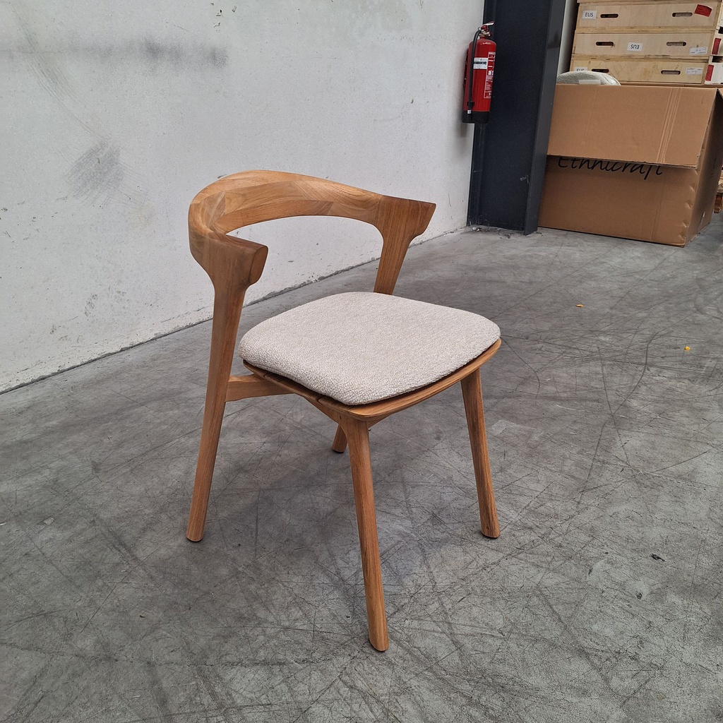 Bok outdoor dining chair with cushion