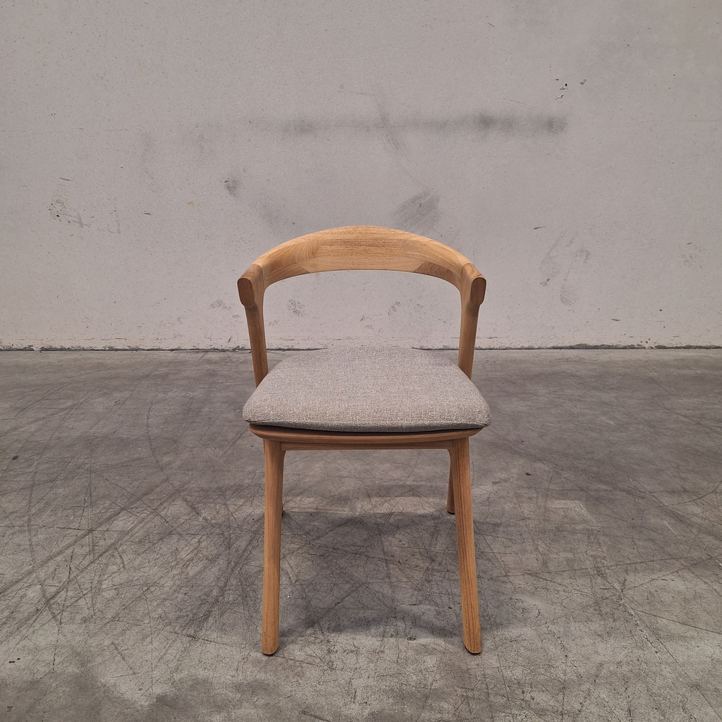 Bok outdoor dining chair with cushion