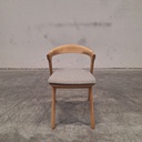 Bok outdoor dining chair with cushion