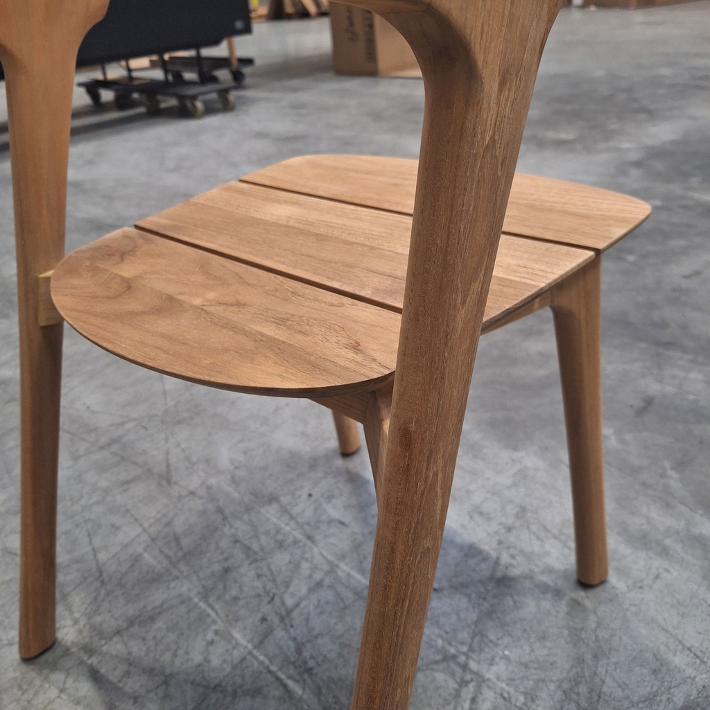 Bok outdoor dining chair with cushion