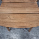 Bok outdoor dining chair with cushion