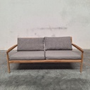 Jack outdoor 2-seater sofa with cushion