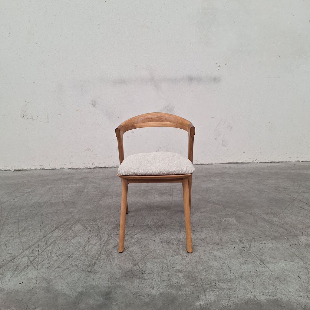 Bok outdoor dining chair with cushion