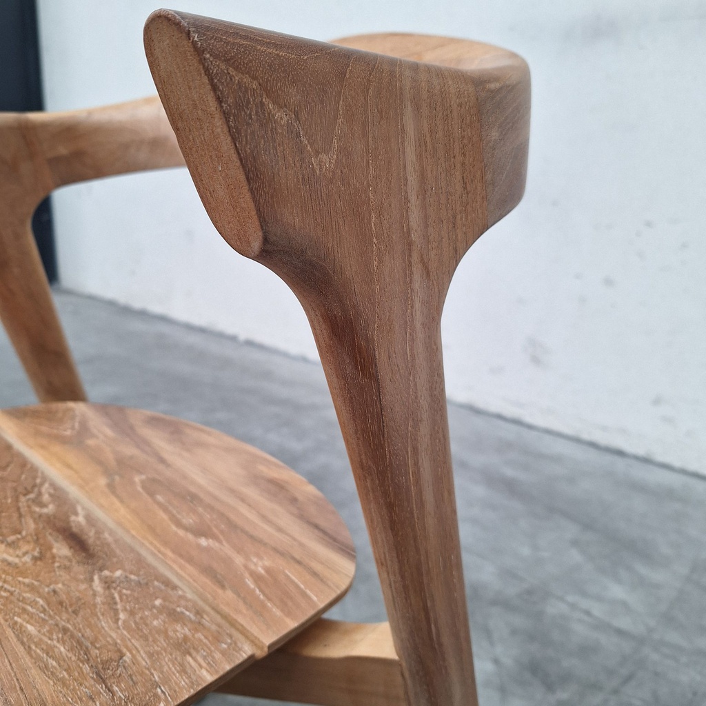 Bok outdoor dining chair with cushion