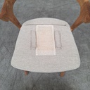 Bok outdoor dining chair with cushion