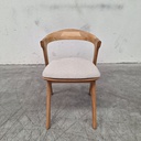 Bok outdoor dining chair with cushion