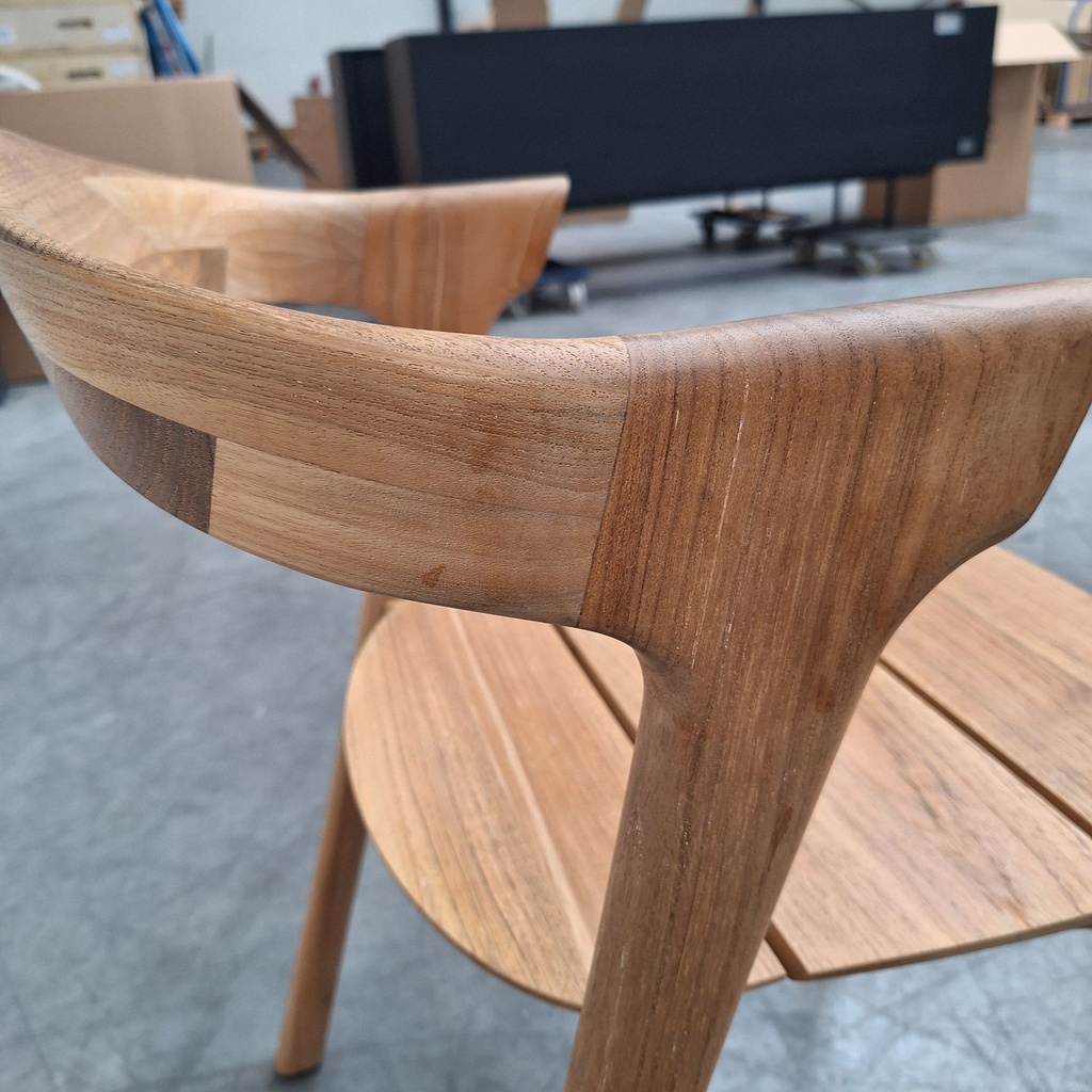 Bok outdoor dining chair with cushion