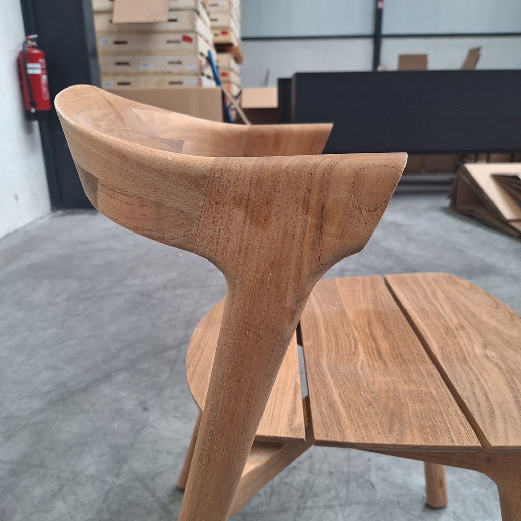 Bok outdoor dining chair with cushion