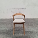 Bok outdoor dining chair with cushion