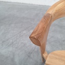 Bok outdoor dining chair with cushion