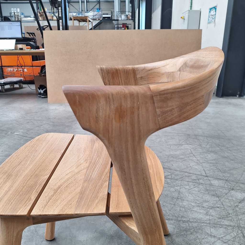 Bok outdoor dining chair with cushion