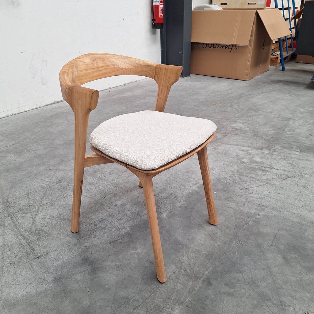 Bok outdoor dining chair with cushion