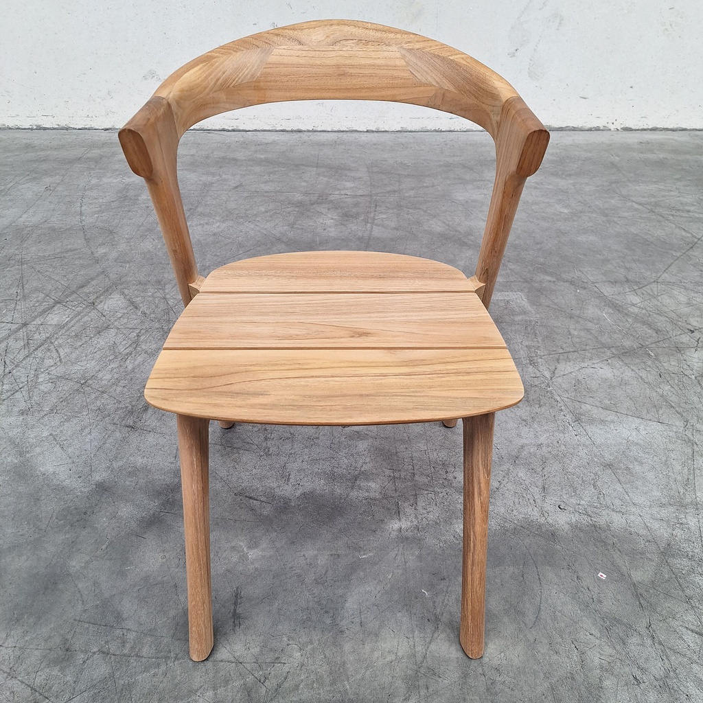 Bok outdoor dining chair with cushion