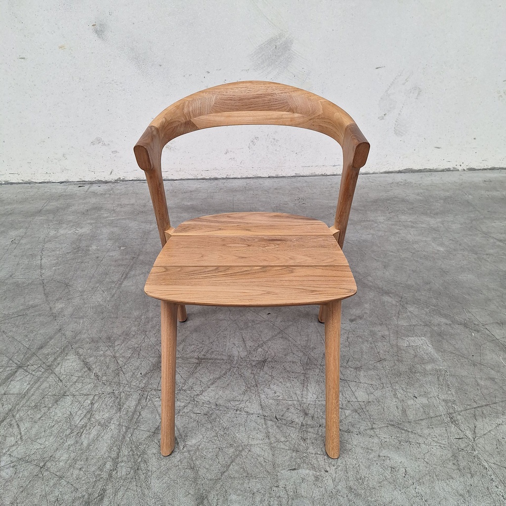 Bok outdoor dining chair with cushion