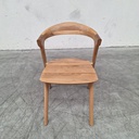 Bok outdoor dining chair with cushion
