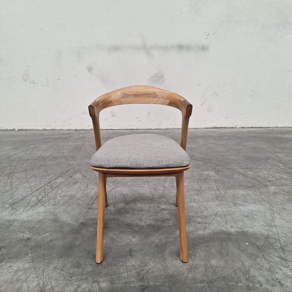 Bok outdoor dining chair with cushion