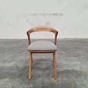 Bok outdoor dining chair with cushion
