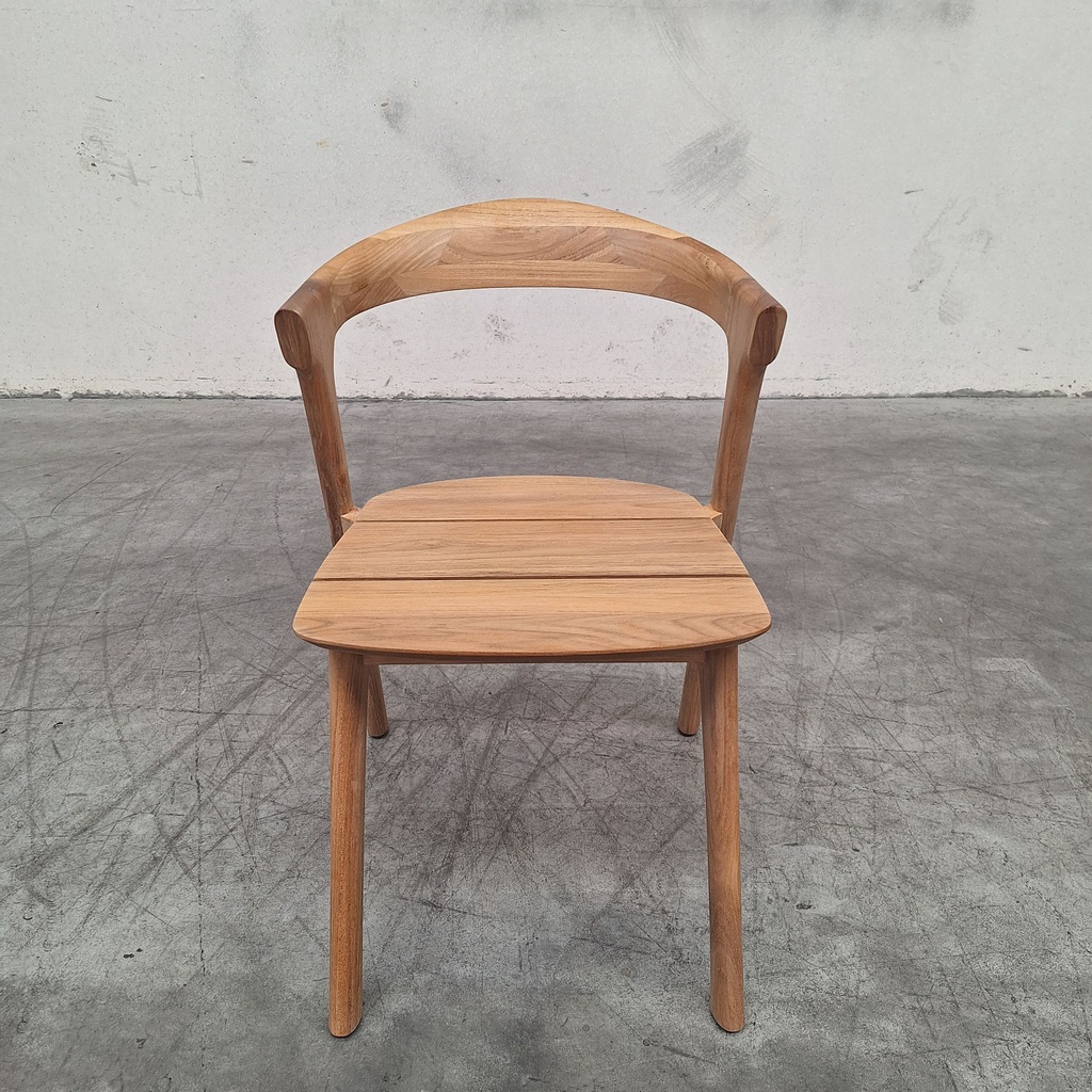Bok outdoor dining chair with cushion