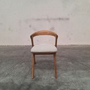 Bok outdoor dining chair with cushion