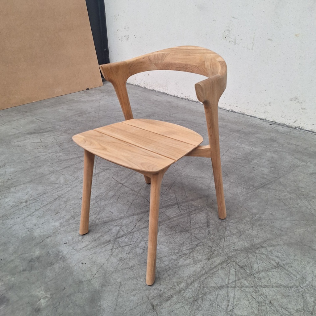 Bok outdoor dining chair with cushion