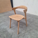 Bok outdoor dining chair with cushion